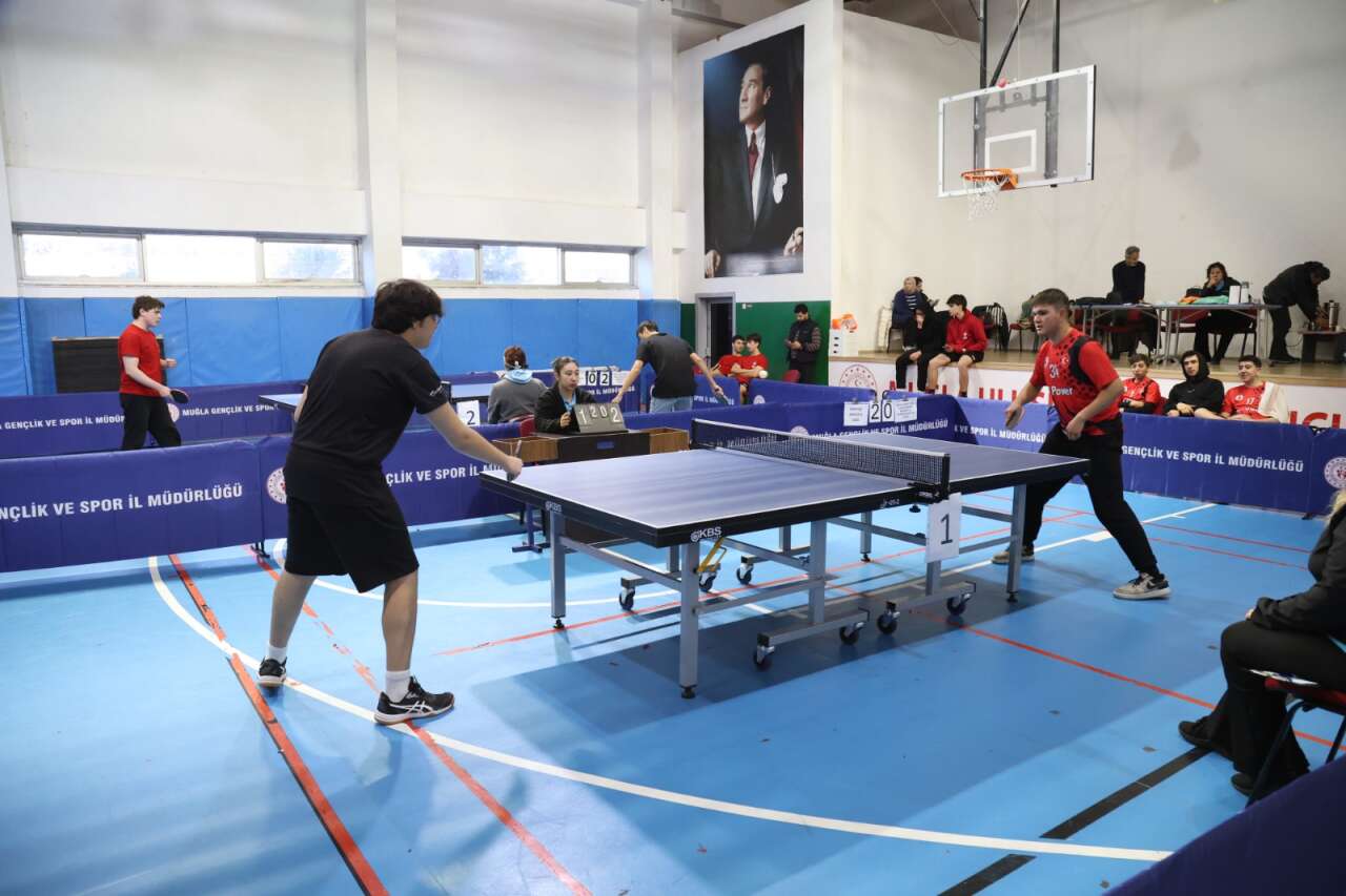 Menteşe Anadolu Lisesi Masa Tenisinde Üst Üste 3. Kez İl Şampiyonu 8